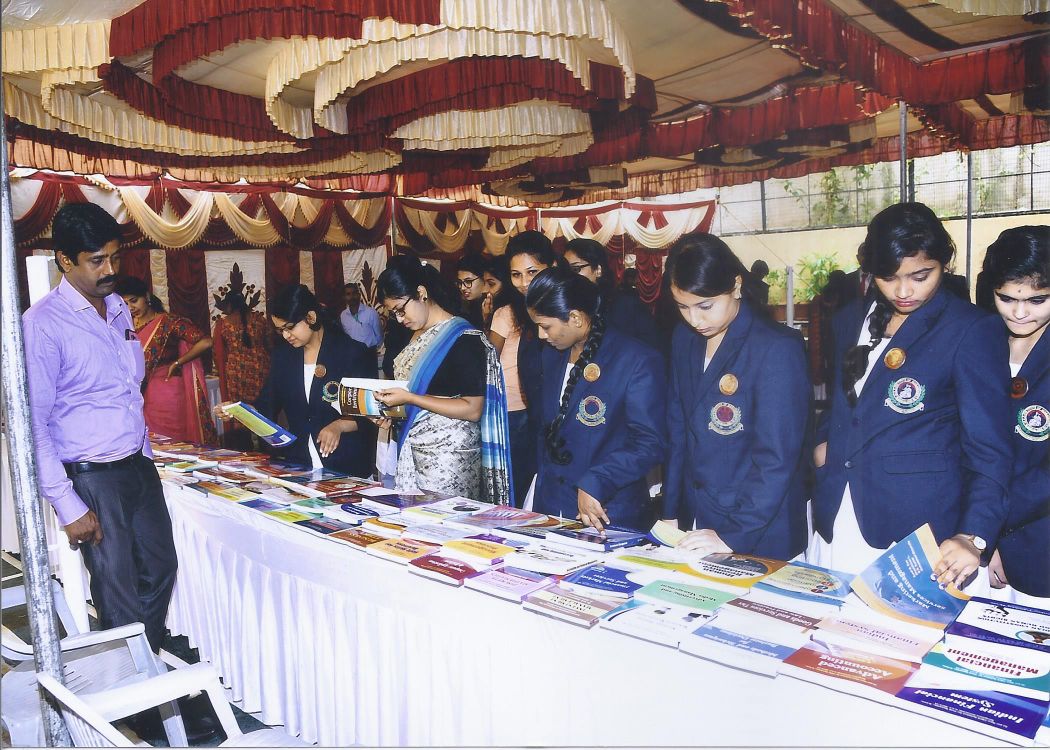 Knowledge is Power- Book Exhibition on account of National Library Day held on 13. Aug. 2018