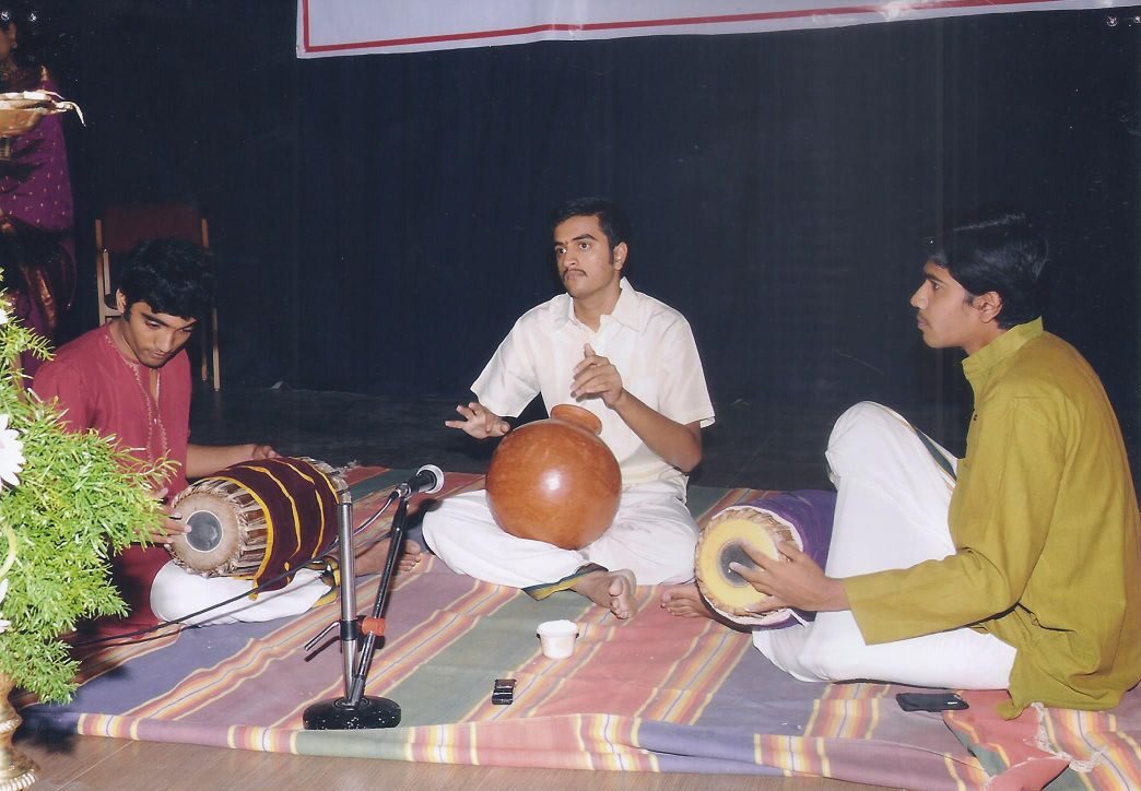 Music Ensemble by students at Kalavedi on 20th Dec. 2011